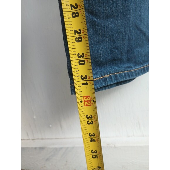 Levi's 559 Relaxed Straight Jeans Men's 34x30 Blue Stretch Denim Dark Wash - Picture 4 of 7